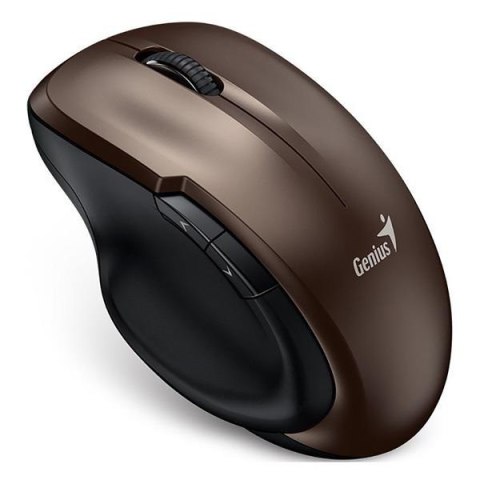 Mysz bezprzewodowa Genius Ergo 8200S Brązowa Cichy klik Mysz bezprzewodowa Genius Ergo 8200S Brązowa Cichy klik