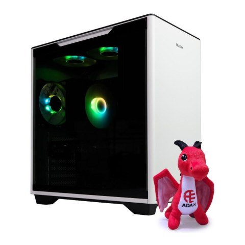Komputer ADAX DRACO EXTREME WHITE WXHR5800X3D R7-5800X3D/B550/32GB/1TB/RX7700XT-12GB/WiFi/BT/W11Hx64 Komputer ADAX DRACO EXTREME WHITE WXHR5800X3D R7-5800X3D/B550/32GB/1TB/RX7700XT-12GB/WiFi/BT/W11Hx64
