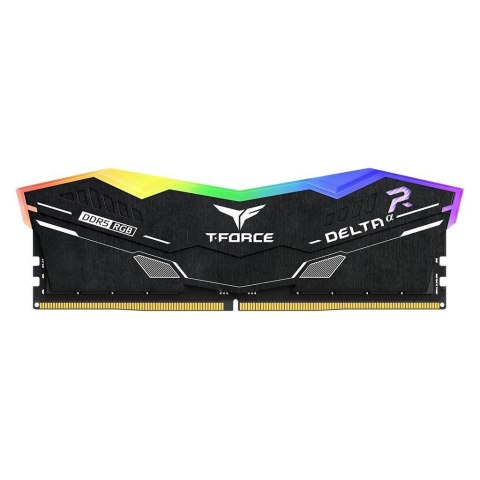 Pamięć DDR5 Team Group T-FORCE DELTA Alpha RGB 16GB (1x16GB) 6000MHz CL38 1,25V Czarna Pamięć DDR5 Team Group T-FORCE DELTA Alpha RGB 16GB (1x16GB) 6000MHz CL38 1,25V Czarna