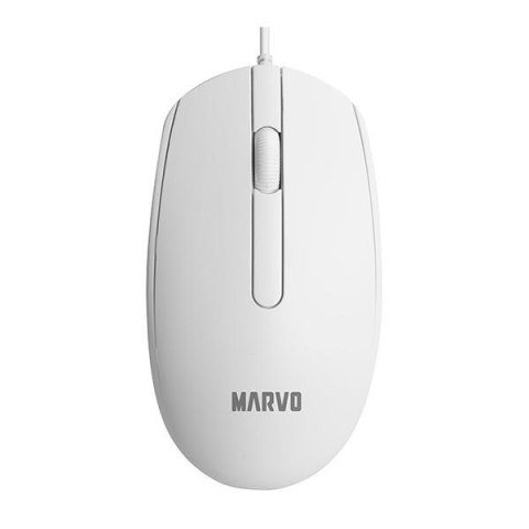 Mysz przewodowa Marvo MS003 WH Biała biurowa Mysz przewodowa Marvo MS003 WH Biała biurowa