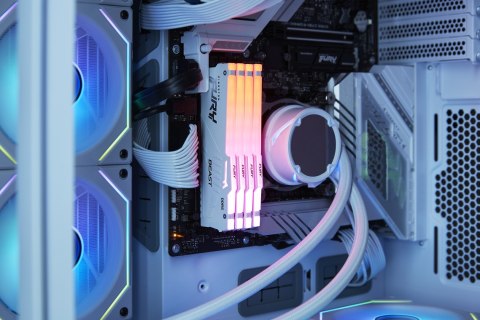 KINGSTON DDR5 32GB 6000MHz CL40 FURY BEAST WHITE RGB XMP KITx2 KINGSTON DDR5 32GB 6000MHz CL40 FURY BEAST WHITE RGB XMP KITx2