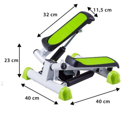 Steper stepper skrętny z linkami licznik fitness ModernHome Steper stepper skrętny z linkami licznik fitness ModernHome