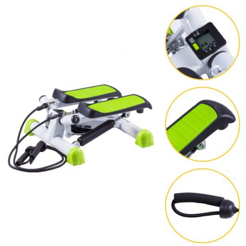 Steper stepper skrętny z linkami licznik fitness ModernHome Steper stepper skrętny z linkami licznik fitness ModernHome