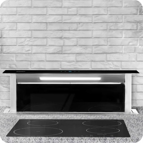 OKAP KUCHENNY BLATOWY 90CM CZARNY BT-290 OKAP KUCHENNY BLATOWY 90CM CZARNY BT-290