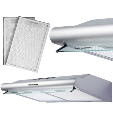 Okap kuchenny podszafkowy - pochłaniacz 50 cm Berdsen BE-10-A INOX Okap kuchenny podszafkowy - pochłaniacz 50 cm Berdsen BE-10-A INOX