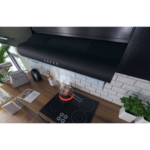 Okap kuchenny podszafkowy - pochłaniacz 60 cm Berdsen BE-10-A czarny Okap kuchenny podszafkowy - pochłaniacz 60 cm Berdsen BE-10-A czarny