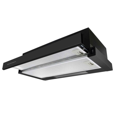 OKAP KUCHENNY TELESKOPOWY BERDSEN BT-230 CZARNY MAT