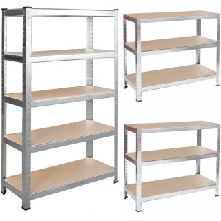 REGAŁ METALOWY MAGAZYNOWY 150 X 75 X 30 CM HUMBERG 4840