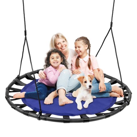 Huśtawka bocianie gniazdo SWINGO XXL 120 cm niebieska Huśtawka bocianie gniazdo SWINGO XXL 120 cm niebieska