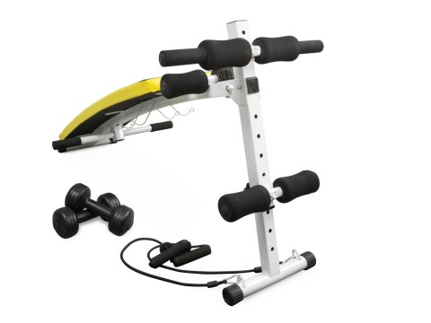 Ławeczka skośna do ćwiczeń z ekspanderami i hantlami Neo-Sport NS-07 Ławeczka skośna do ćwiczeń z ekspanderami i hantlami Neo-Sport NS-07