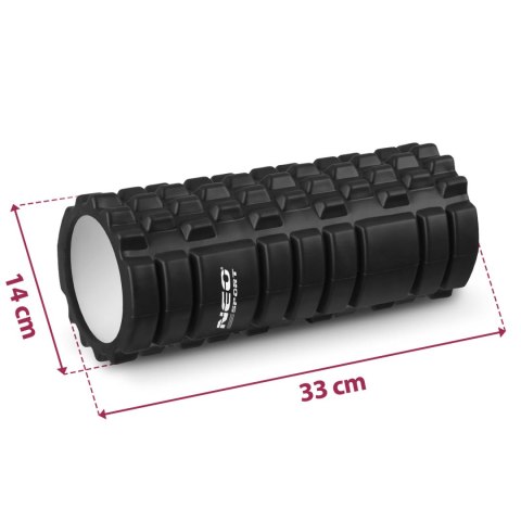 ROLLER DO ĆWICZEŃ 33X14CM NS-953 CZARNY