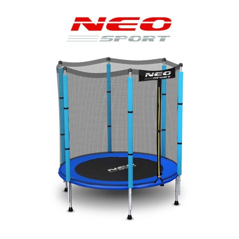 TRAMPOLINA OGRODOWA DLA DZIECI 140 CM 4,5FT NEO-SPORT