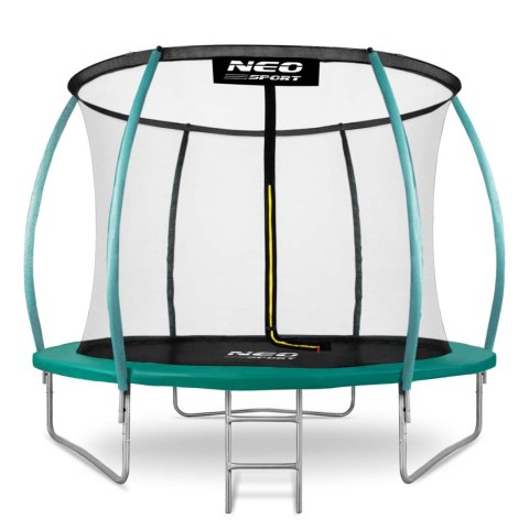 TRAMPOLINA OGRODOWA PROFILOWANA 10FT/312CMZ SIATKĄ WEWNĘTRZNĄ NEO-SPORT