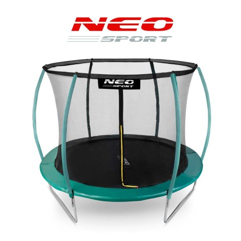 TRAMPOLINA OGRODOWA PROFILOWANA 10FT/312CMZ SIATKĄ WEWNĘTRZNĄ NEO-SPORT