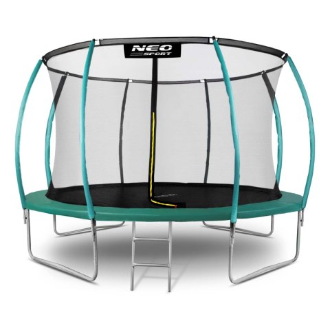 TRAMPOLINA OGRODOWA PROFILOWANA 14FT/435CM Z SIATKĄ WEWNĘTRZNĄ NEO-SPORT