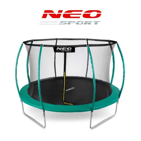 TRAMPOLINA OGRODOWA PROFILOWANA 14FT/435CM Z SIATKĄ WEWNĘTRZNĄ NEO-SPORT