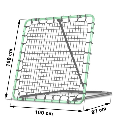 BRAMKA TRENINGOWA REBOUNDER NEO-SPORT 100 X 100 CM