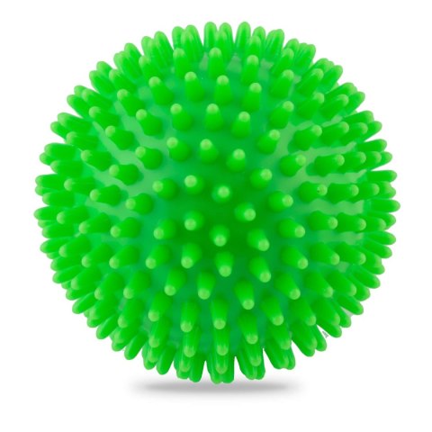 PIŁKA DO MASAŻU I FITNESS 9CM NS-957 ZIELONA
