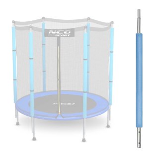 SŁUPEK DOLNY DO TRAMPOLINY Z SIATKĄ ZEWNĘTRZNĄ 4,5 FT NIEBIESKI NEO-SPORT