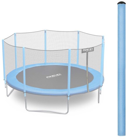 SŁUPEK GÓRNY DO TRAMPOLINY Z SIATKĄ ZEWNĘTRZNĄ 8-15 FT NIEBIESKI NEO-SPORT SŁUPEK GÓRNY DO TRAMPOLINY Z SIATKĄ ZEWNĘTRZNĄ 8-15 FT NIEBIESKI NEO-SPORT