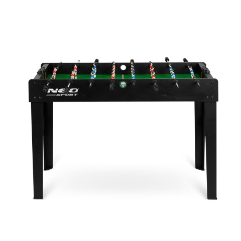 Stół do gry w piłkarzyki Neosport 118x61x79 cm NS-805 czarny Stół do gry w piłkarzyki Neosport 118x61x79 cm NS-805 czarny