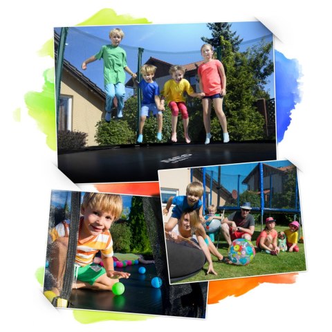 TRAMPOLINA OGRODOWA DLA DZIECI 140 CM 4,5FT NEO-SPORT