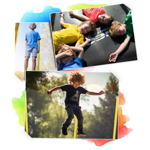 TRAMPOLINA OGRODOWA DLA DZIECI 140 CM 4,5FT NEO-SPORT
