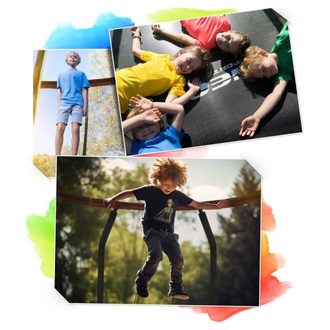 TRAMPOLINA OGRODOWA DLA DZIECI 152 CM 5 FT NEO-SPORT