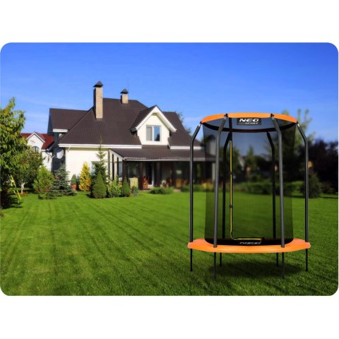 TRAMPOLINA OGRODOWA DLA DZIECI 152 CM 5 FT NEO-SPORT