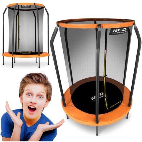 TRAMPOLINA OGRODOWA DLA DZIECI 152 CM 5 FT NEO-SPORT