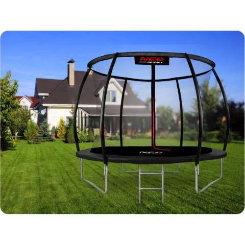 TRAMPOLINA OGRODOWA PROFILOWANA 10FT/312CMZ SIATKĄ WEWNĘTRZNĄ NEO-SPORT