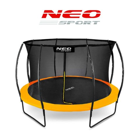 TRAMPOLINA OGRODOWA PROFILOWANA 12FT/374CM Z SIATKĄ WEWNĘTRZNĄ NEO-SPORT