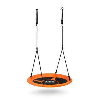 HUŚTAWKA BOCIANIE GNIAZDO SWINGO XXL POMARAŃCZOWA 95 CM