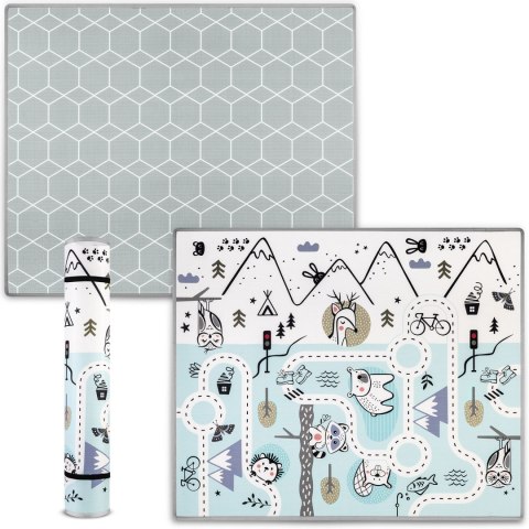 Mata piankowa zwijana 180 x 150 x 1,5 cm Nukido NK-342 Mata piankowa zwijana 180 x 150 x 1,5 cm Nukido NK-342
