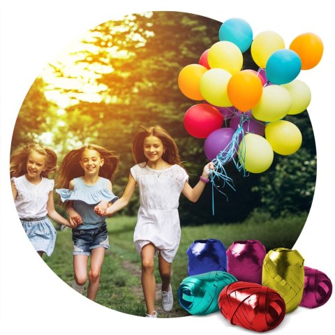 BUTLA Z HELEM 0,42M3 Z BALONAMI I WSTĄŻKĄ