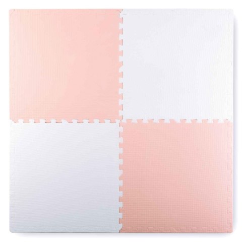 Duża mata piankowa edukacyjna puzzle Ricokids brzoskwiniowo-biała Duża mata piankowa edukacyjna puzzle Ricokids brzoskwiniowo-biała