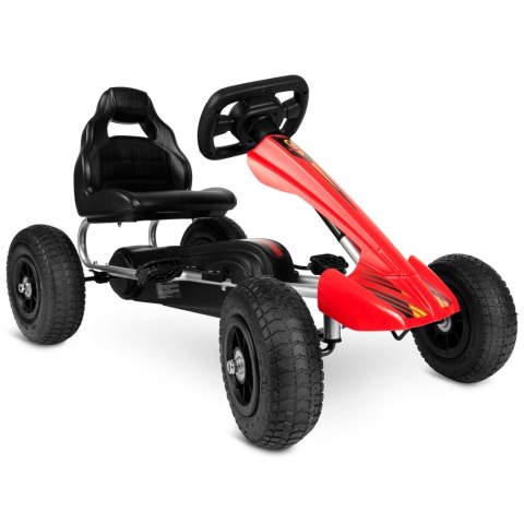 Gokart dziecięcy na pedały RK-591 czerwony Gokart dziecięcy na pedały RK-591 czerwony