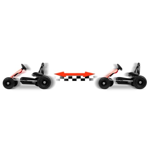 Gokart dziecięcy na pedały RK-591 czerwony Gokart dziecięcy na pedały RK-591 czerwony