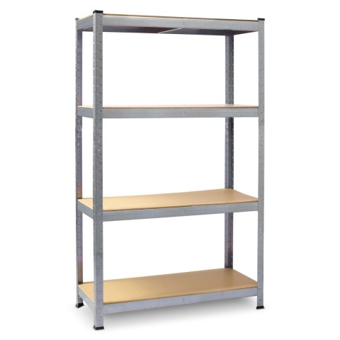 Regał metalowy magazynowy zestaw 2 szt. 150 x 75 x 30 cm Plonos PL-700 Regał metalowy magazynowy zestaw 2 szt. 150 x 75 x 30 cm Plonos PL-700