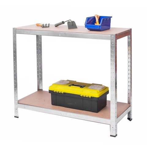 Regał metalowy magazynowy zestaw 2 szt. 150 x 75 x 30 cm Plonos PL-700 Regał metalowy magazynowy zestaw 2 szt. 150 x 75 x 30 cm Plonos PL-700