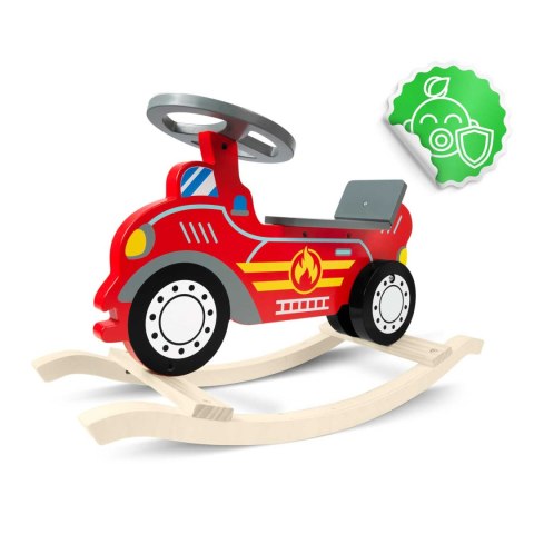 Drewniane auto na biegunach Ricokids 785001 straż pożarna Drewniane auto na biegunach Ricokids 785001 straż pożarna