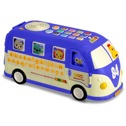 Zabawka edukacyjna Autobus RK-741 Ricokids niebieski Zabawka edukacyjna Autobus RK-741 Ricokids niebieski