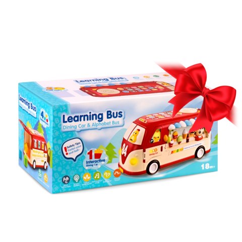 Zabawka edukacyjna Autobus RK-741 Ricokids niebieski Zabawka edukacyjna Autobus RK-741 Ricokids niebieski
