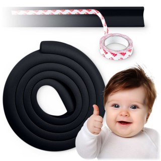 ZABEZPIECZAJĄCA TAŚMA PIANKOWA RICOKIDS 798701 CZARNA 2 M