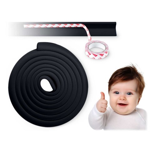 ZABEZPIECZAJĄCA TAŚMA PIANKOWA RICOKIDS 798711 CZARNA 6 M