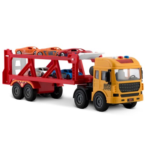 Edukacyjna zabawka ciężarówka + 5 aut RK-760 Ricokids Edukacyjna zabawka ciężarówka + 5 aut RK-760 Ricokids