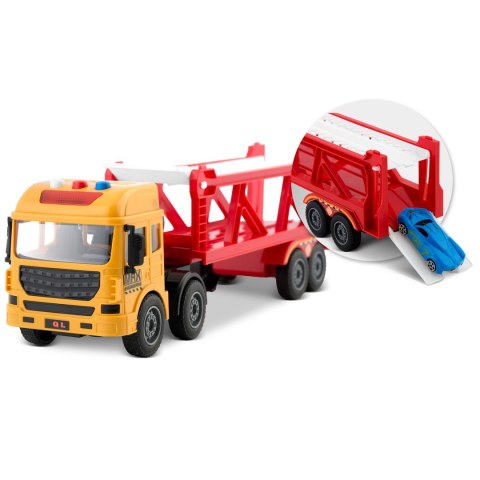 Edukacyjna zabawka ciężarówka + 5 aut RK-760 Ricokids Edukacyjna zabawka ciężarówka + 5 aut RK-760 Ricokids