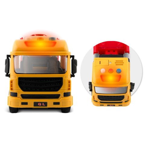 Edukacyjna zabawka ciężarówka + 5 aut RK-760 Ricokids Edukacyjna zabawka ciężarówka + 5 aut RK-760 Ricokids