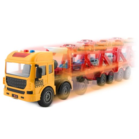 Edukacyjna zabawka ciężarówka + 5 aut RK-760 Ricokids Edukacyjna zabawka ciężarówka + 5 aut RK-760 Ricokids