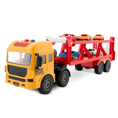 Edukacyjna zabawka ciężarówka + 5 aut RK-760 Ricokids Edukacyjna zabawka ciężarówka + 5 aut RK-760 Ricokids
